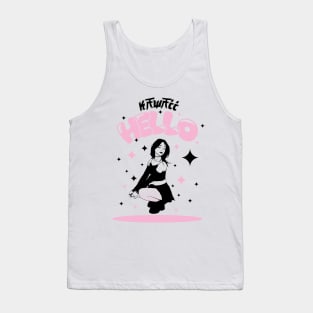 Hello Kawaii Girl Tank Top